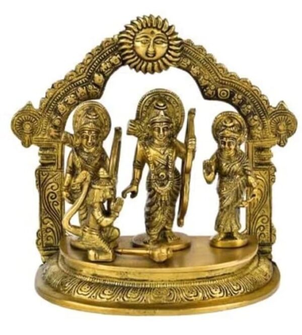 Lord Ram Darbar 21.1cm 2Kg Brass Idol/Statue