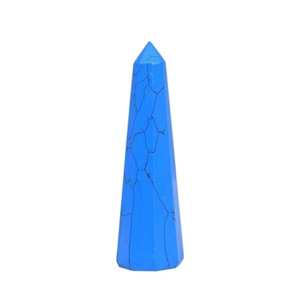 Firoza Turquoise Wand for Reiki Crystal Healing 40-45mm