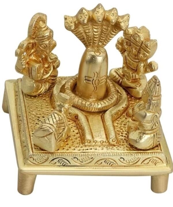 Lord Shiv Panchayat 7.2cm 450g Brass Idol/Statue