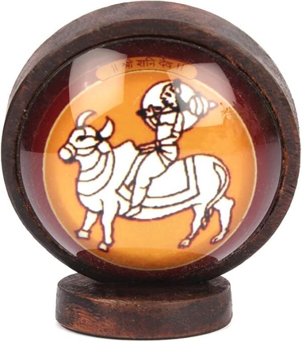 Shani Wooden Desktop Yantra