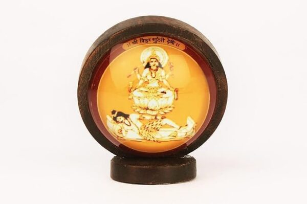 Shree Bhuvaneshwari Wooden Desktop Yantra