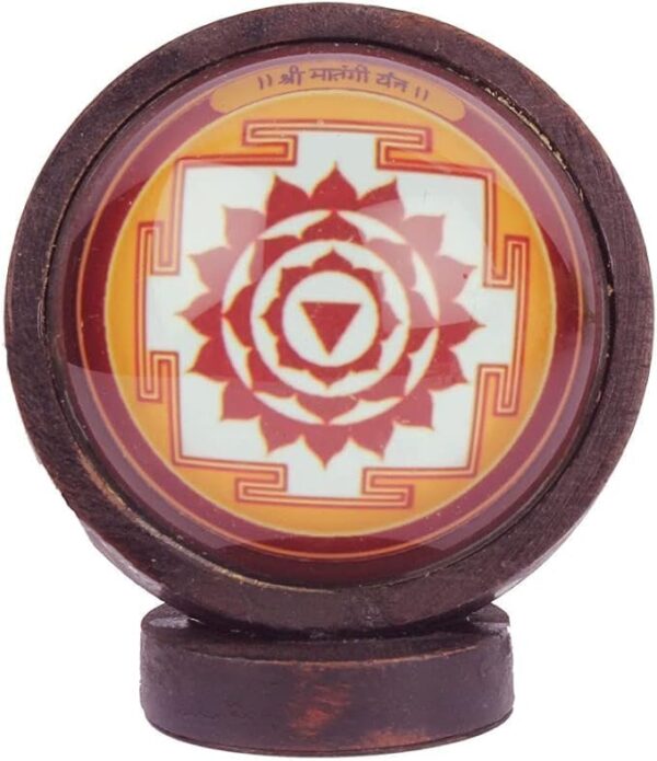 Chinnamasta Wooden Desktop Yantra
