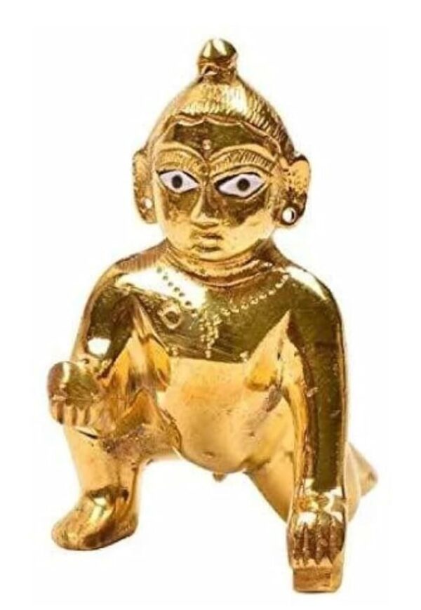 Laddu GOPA Brass Idol/Statue (400g)