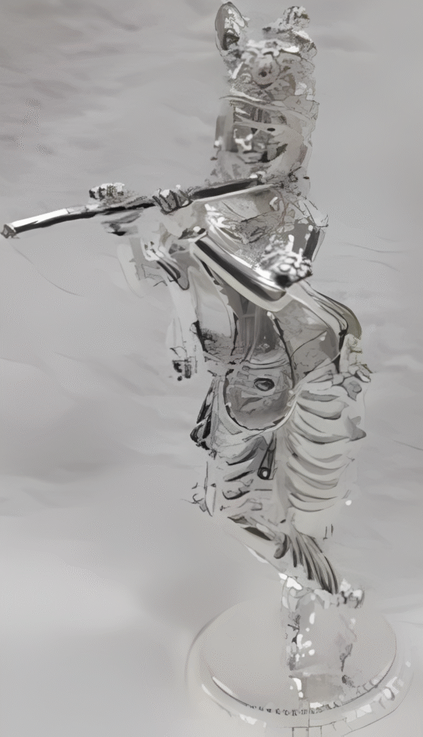 Shree Krishna Idol in Pure 925 Silver