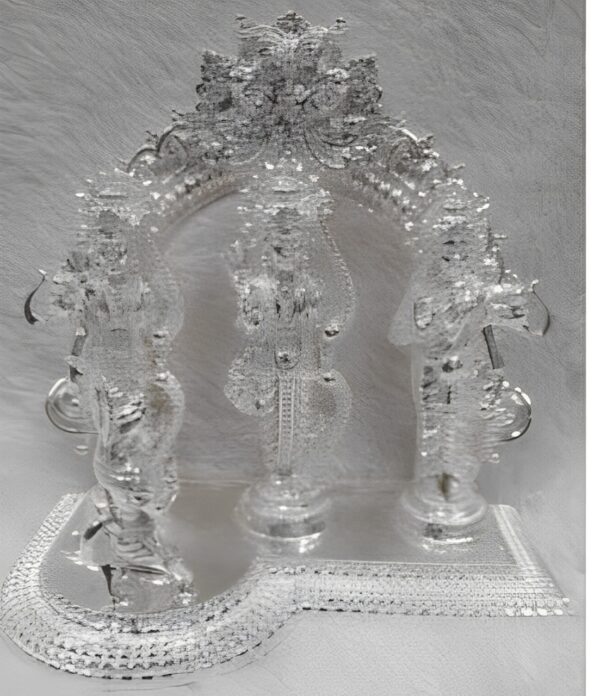Ram Darbar Idol in Pure 925 Silver