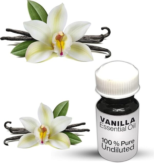 Vanilla Essential Oil / 100% Pure Vanilla Undiluted Essential Oil Premium Quality