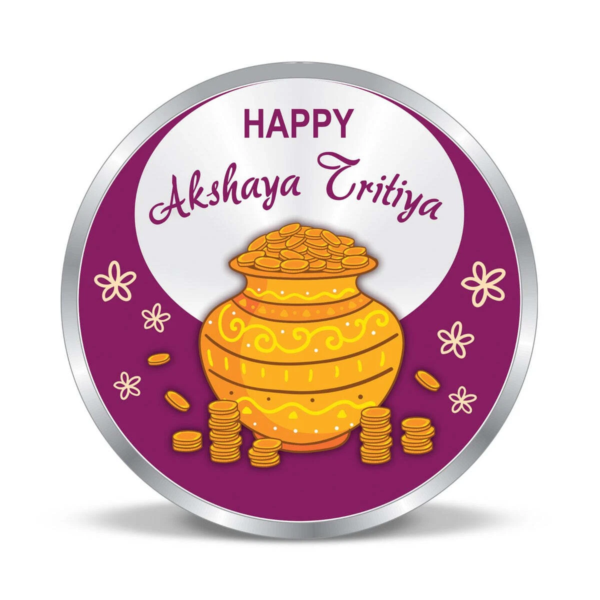 Akshay Tritiya 999 Pure Silver Coin
