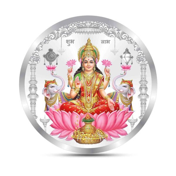 Goddess Laxmi / Goddess Lakshmi 999 Pure Silver Coin