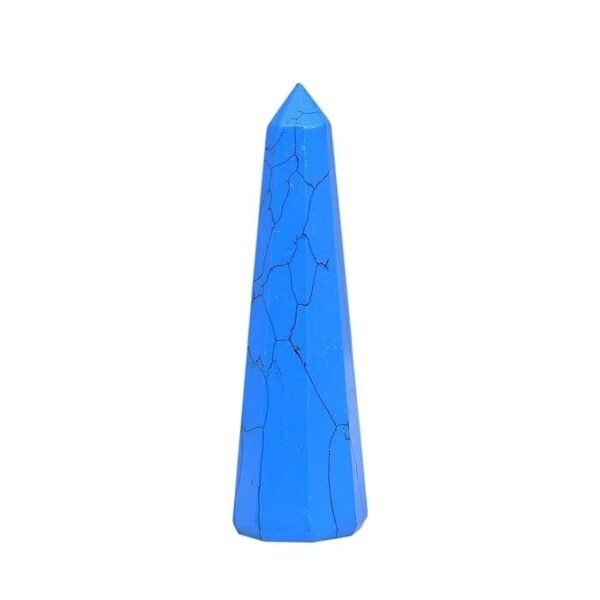 Firoza Turquoise Wand for Reiki Crystal Healing 40-45mm