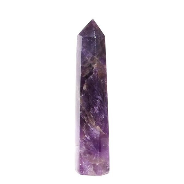 Amethyst Stone Wands For Positive Energy | Natural Stone Wand kept at home or Office Is Very Beneficial for Attracting Wealth and Prosperity | Pack of 1, 50-60mm/2 INCH