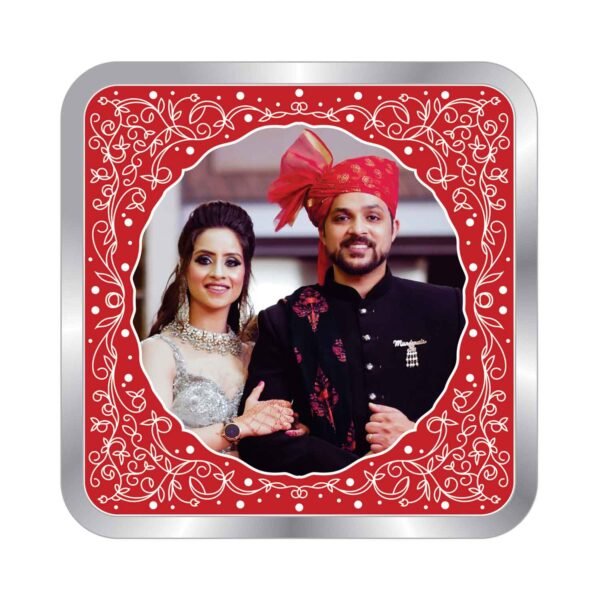 999 Pure Silver Wedding Gift Coin with Name & Photo – Unique Personalized Gift