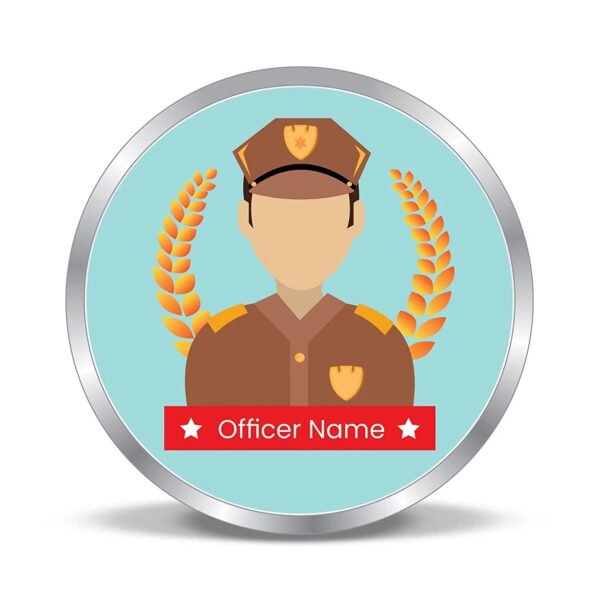 999 Pure Silver Co-operate Gift Coin with Name & Photo – Unique Personalized Gift