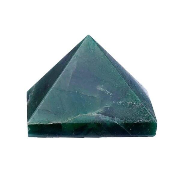 Green Jade Pyramid Reiki Healing Crystal Pyramid Chakra Healing Stones Jade Stone Pyramid, Color Green, Size 25 mm Approx
