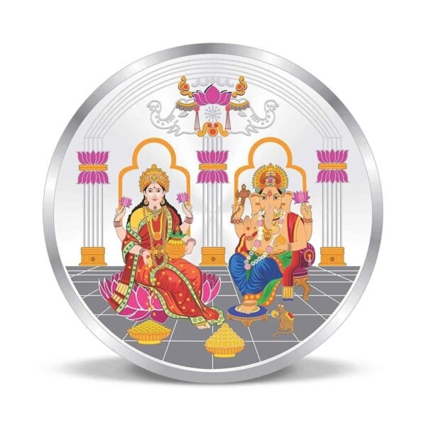 Ganesh Laxmi / Ganesh Lakshmi 999 Pure Silver Coin