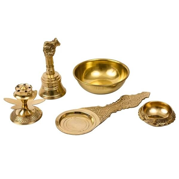 Kapoor|Karpoor Diya Deepam Burner Brass Karpuram Arati|Aarti|Arthi Stand for Dhoop Puja|Pooja Room Camphor Dani Holder for Your Home&Office Decoration–Dhoop Stand