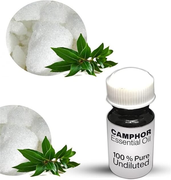 Camphor Essential Oil / 100% Pure Camphor Undiluted Essential Oil Premium Quality