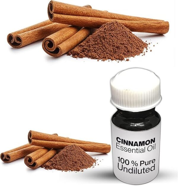 Cinnamon Essential Oil / 100% Pure Cinnamon Undiluted Essential Oil Premium Quality