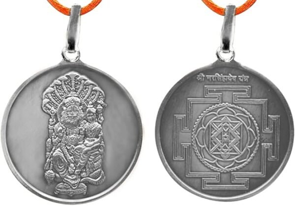 Navgrah Rahu Yantra Pendant In Pure Silver 999 Blessed And Energized Locket