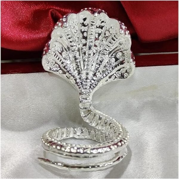 Panchmukhi Nag in Pure 925 Silver / Snake in Silver / Silver Naag for Kaal Sarpa Dosh Nivaran