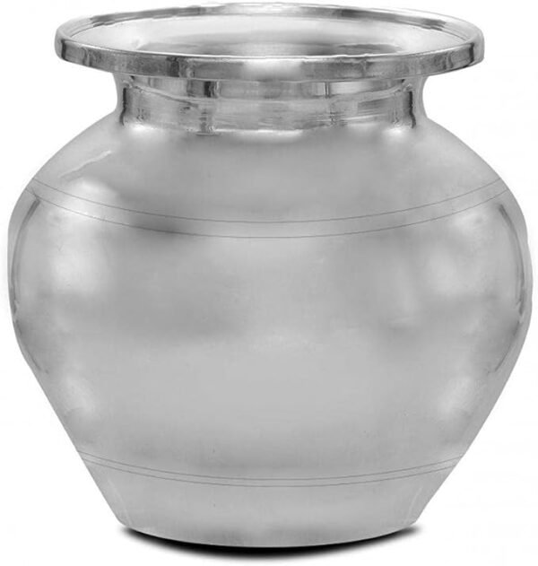Kalash in Pure Silver / Lota in Silver Hindu Religion Puja Vessel Prayer Use